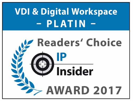 IGEL gewinnt den Readers’ Choice Award 2017 in Platin